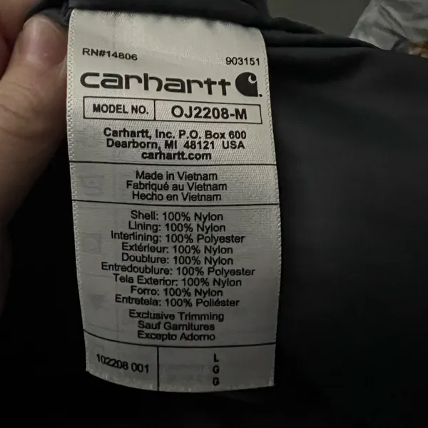 CARHARTT Rain Defender Puffer Jacket - Image 4