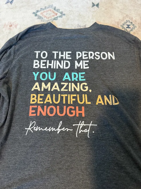 You Matter long sleeve Gray Size M - Image 2