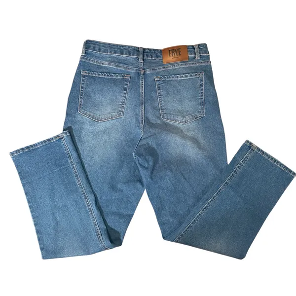 Frye Women's Size 10 Straight Leg‎ Jeans Classic Denim Stretch Everyday Western - Image 7