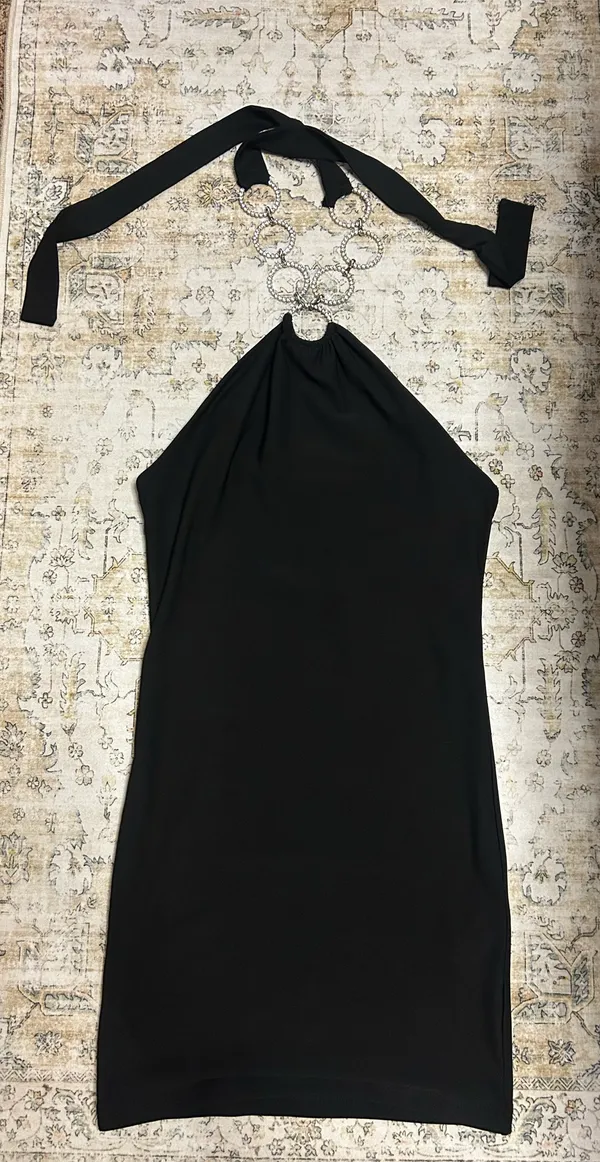 Forever 21 Black Halter Dress - Image 3