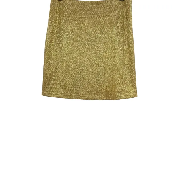 Babyboo Fashion Patrice Skirt Mini Gold Glitter Size‎ Large - Image 5