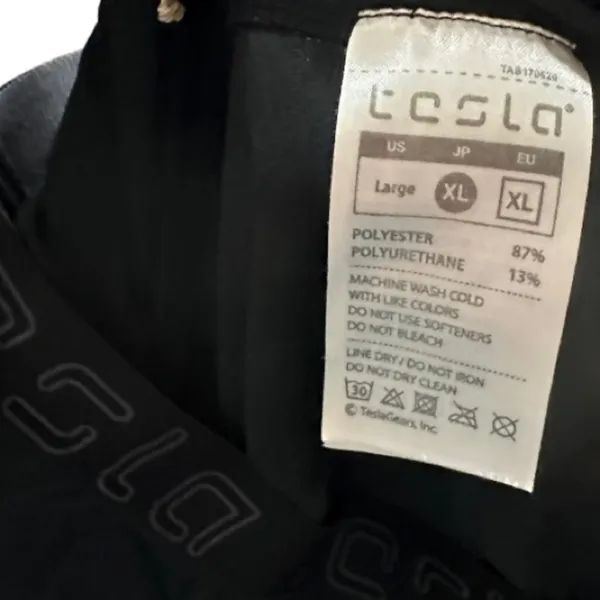 Tesla Black Workout Pants - Image 5