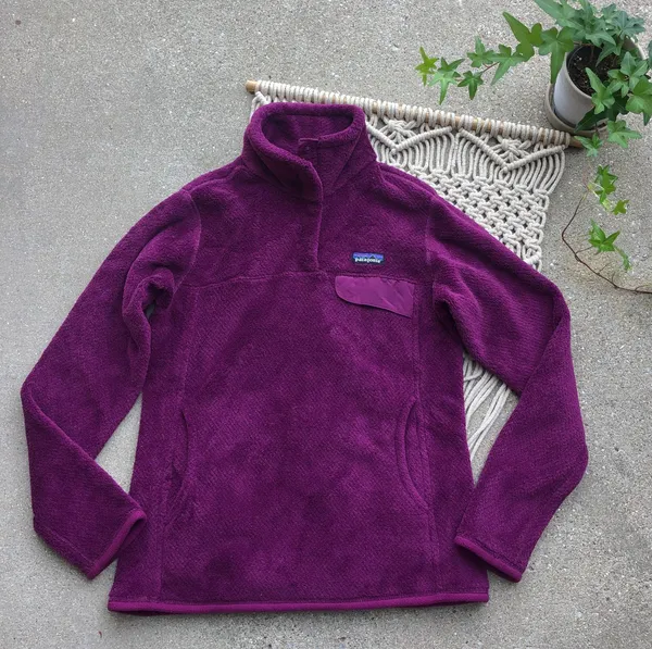 Fleece Pullover Jacket Size Medium - Image 4
