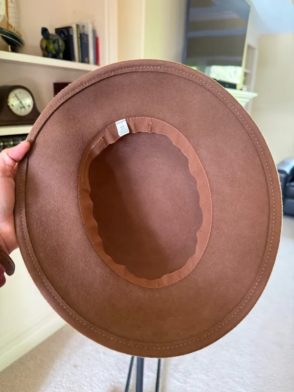 Brown Wool Hat - Image 2