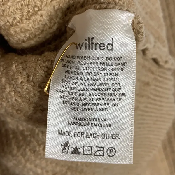 Wilfred merino wool camel button‎ down cardigan - Image 3