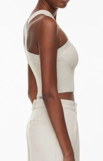Aritzia Babaton Sculpt Knit Criss Cross Cropped Tank - Image 10