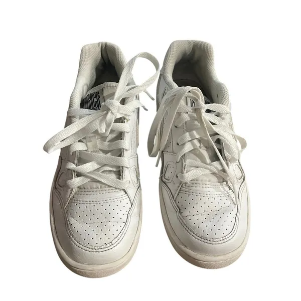 Nike Son of Force Sneakers Shoes Triple White SZ Women 7 Kids 5.5 Athletic - Image 2