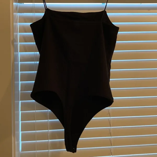 COPY - BNWOT banana republic body suit black - cotton modal spandex size M - Image 2