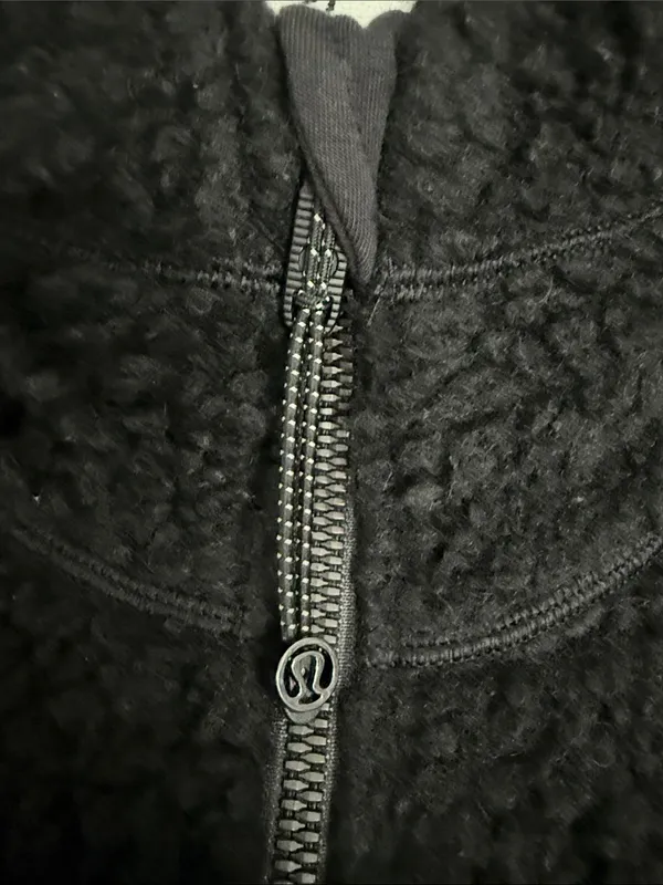 lululemon athletica Scuba Oversized Sherpa Hoodie - Half Zipped M/L - Image 2