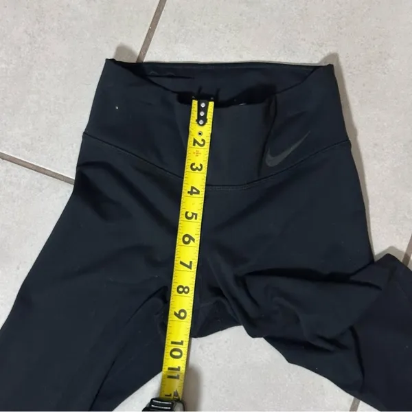 Nike‎ Women Dri-Fit Capri Leggings Black Athletic Size XS - Image 8