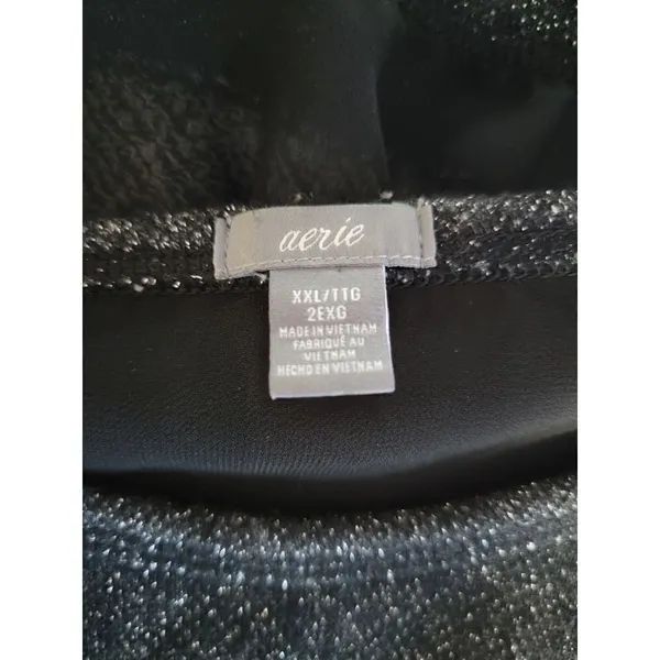 Aerie Athletic Top. Plus Size. Sheer see through Back - Image 4