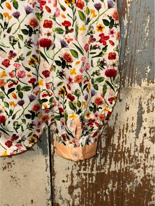 Anthropologie E by Eloise pajama top women’s size small - Image 3