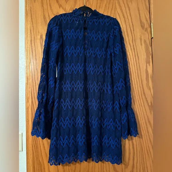 Free People Simone Mock Neck Mini Dress - NWT- Size S - Image 4