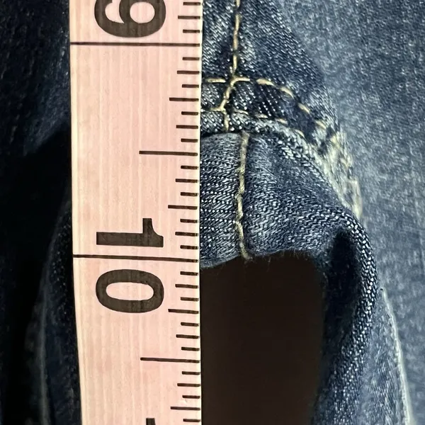 We The Free Women's Distressed Skinny Jeans Raw‎ Fringe Hem Size 28 Ankle Length - Image 7