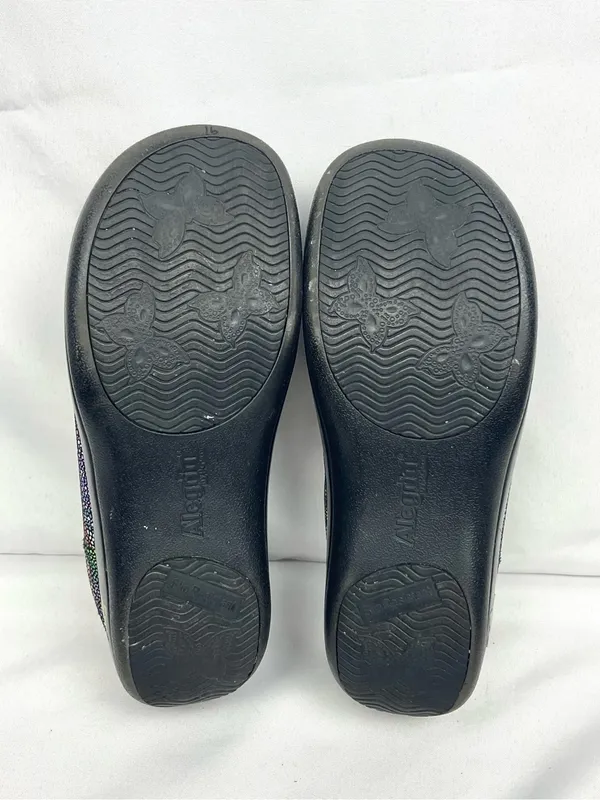 Alegria Kayla Bullseye Mule Clog Sz 38/8 Kay Rainbow Comfort Shoes - Image 7