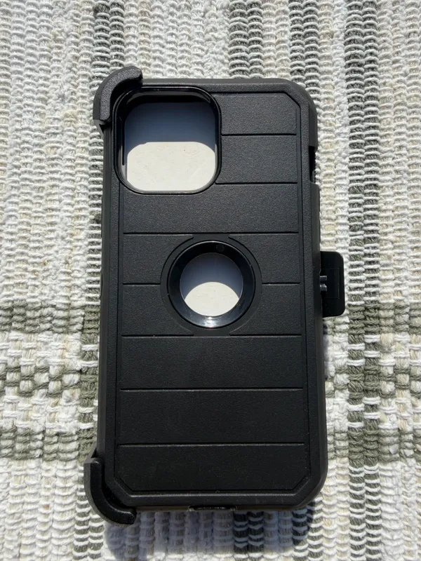 13 Pro Max protective case & clip Black - Image 5