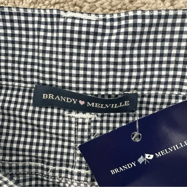 Brandy Melville gingham mini skirt - Image 7