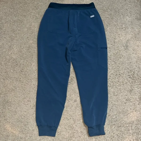 FIGS Catarina + High Waisted Zamora Jogger Scrubs Matching Set Dark‎ Harbor XS/S - Image 7
