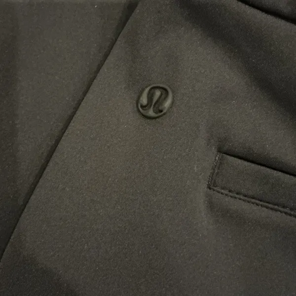 Lululemon City Sleek Wide-Leg Pant Black Drawstring High Rise Small LW5FWWS - Image 5