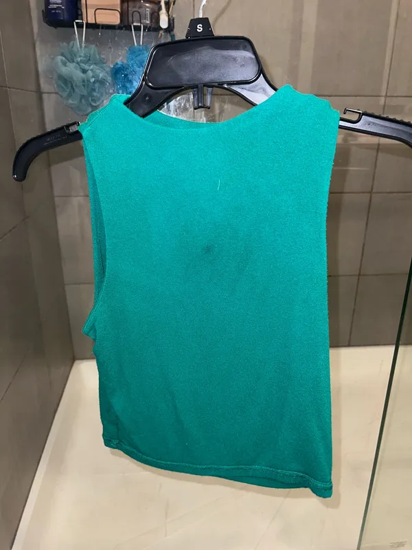 Green Tank Top Size XS - Image 3