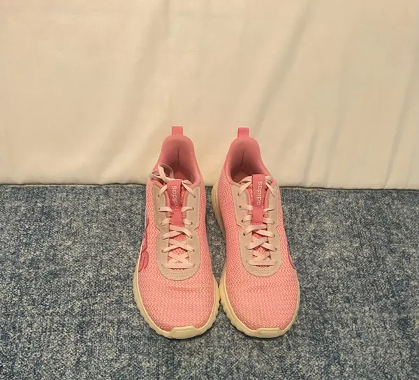 Pink Adidas Sneakers - Image 2