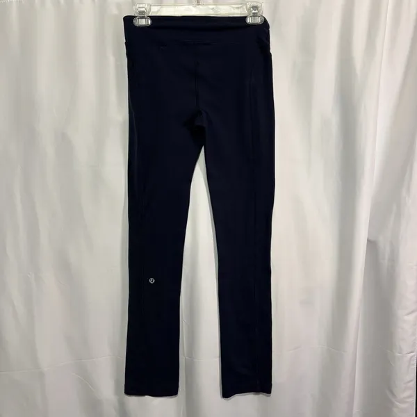 Lululemon Women’s Presence Pants Size 6 Navy Full Length Yoga Workout Gym - Image 8