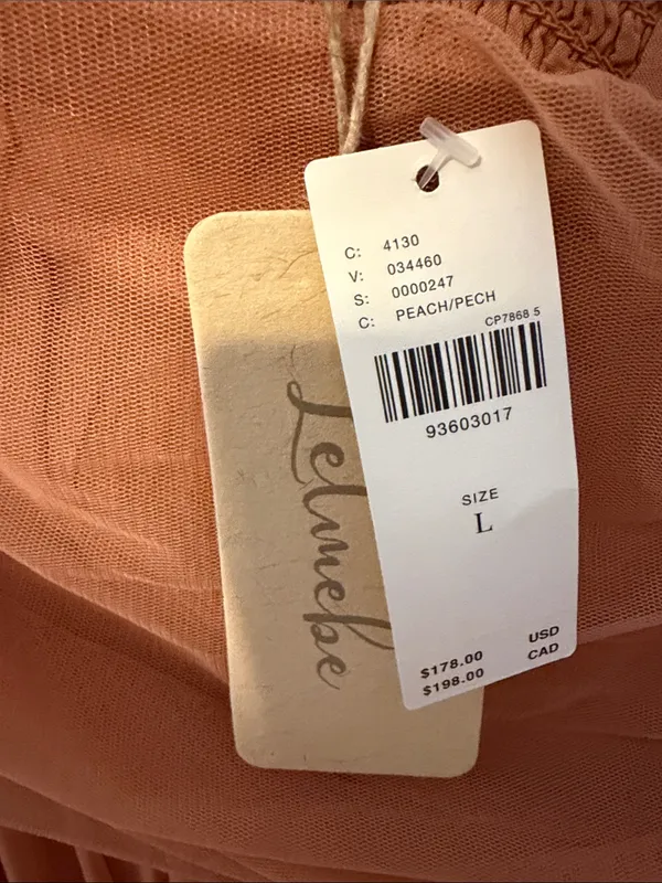 Anthropologie‎ Let Me Be Strapless Ombre Maxi Dress Size Large NWT - Image 7