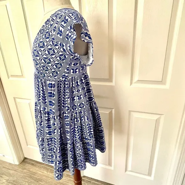 Urban outfitters blue and white Dress - Image 4