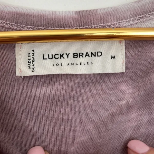 Lucky Brand Pocket Tee Dress in Twilight Mauve - Image 6