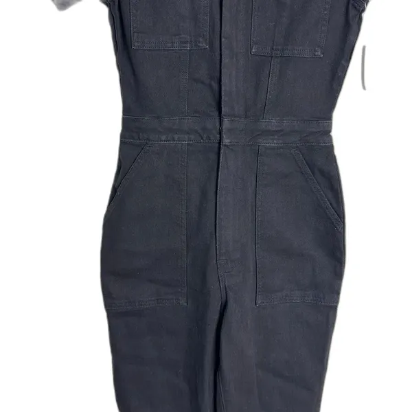 Good American black Utility Boilersuit jumpsuit‎ size 2 ladies - Image 5