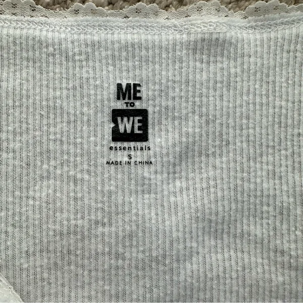 Me to We White Crop Top - Image 6