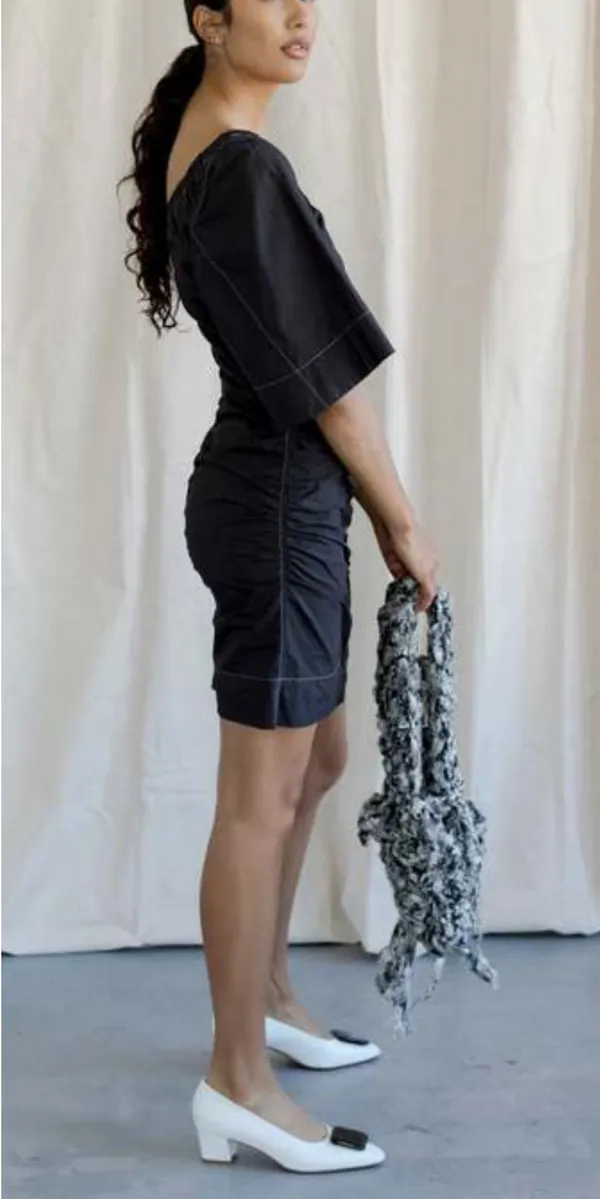 Ganni rouge dress size 36 NWT - Image 2