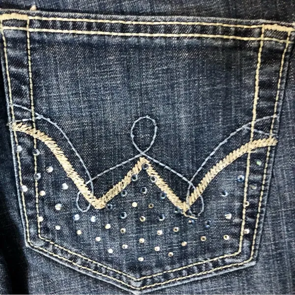 Wrangler Q-Baby Jeans Juniors 9/10 x 32 Used WRQ20DS - Image 5