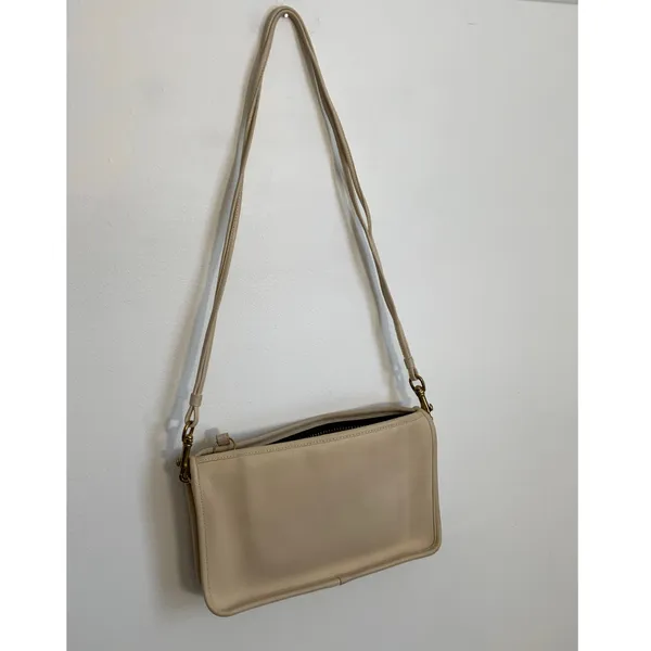70s Coach Leatherware‎ "Basic Bag" Bone, Bonnie Cashin Coach Bag - Image 3