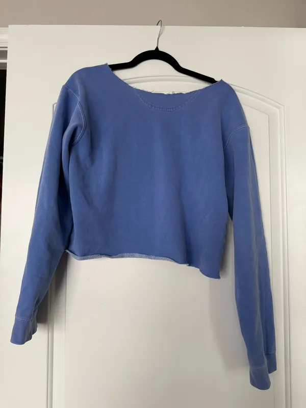 Comfort Colors ZTA Blue Crewneck - Image 2