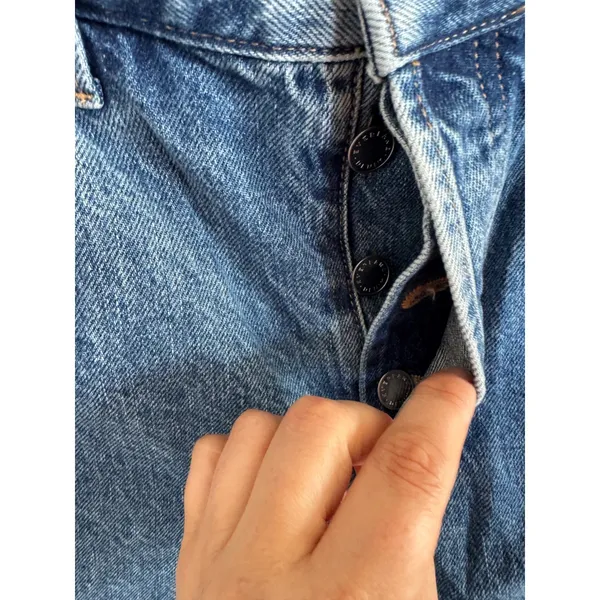 NWT‎ Everlane organic cotton The Relaxed Straight Jean size 26 regular - Image 4