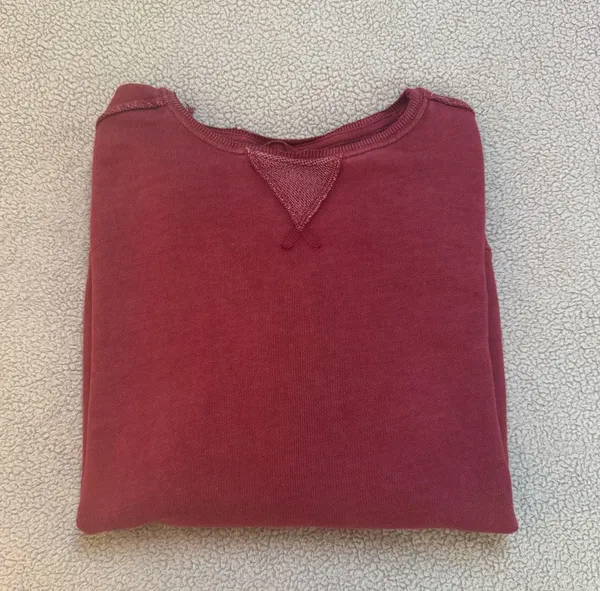 Aerie Maroon Crewneck Oversized - Image 2