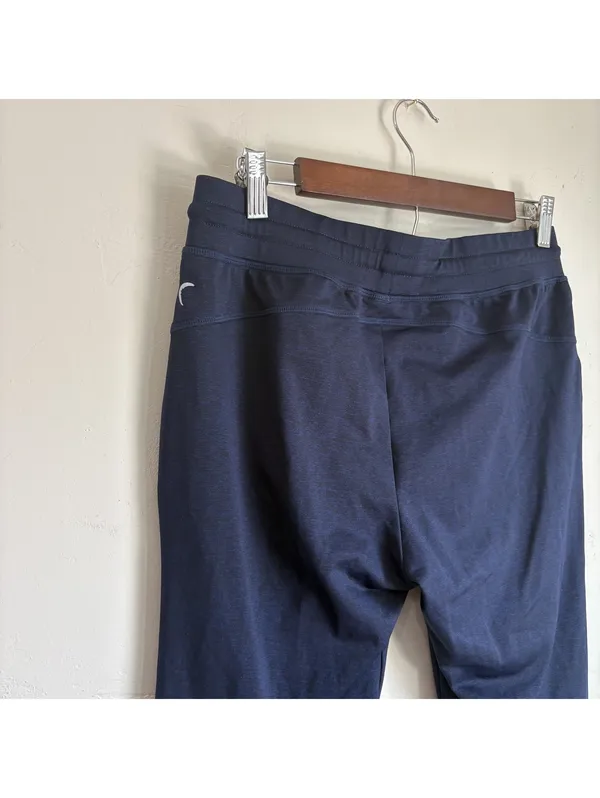 Zyia Active Navy Blue Cozy Joggers Drawstring Athleisure Lounge Pants Size M - Image 5