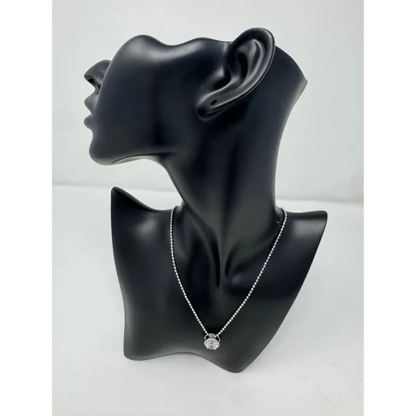 Cubic zirconia necklace Silver - Image 5