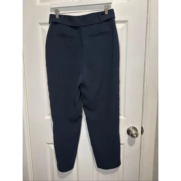Aritzia Wilfred tie front cropped trouser pants size 10 - Image 2