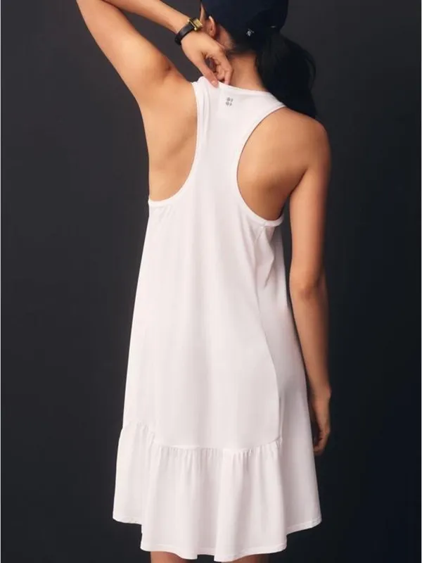 NWT Sweaty Betty white tennis dress size M #tennis #activewear - Image 2