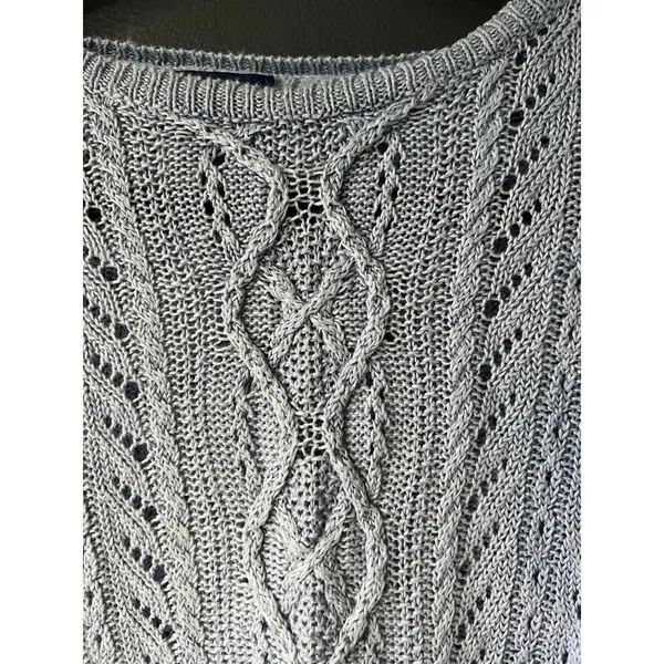 Polo Ralph Lauren Light Blue Knit Sweater - Size XL - Image 5