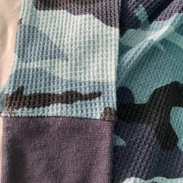 Fruit of the Loom Thermal Camo Long Sleeve Top - Image 2