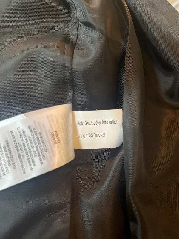 Ralph Lauren Leather Jacket - Image 5