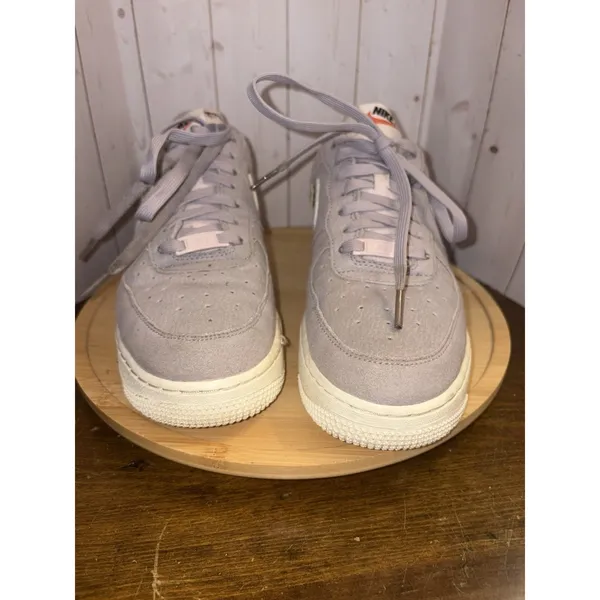 Nike Air Force 1 '07 SE NN Air Sprung Amethyst Ash Pale Ivory Butterfly‎ 8.5 - Image 2