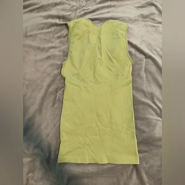 BCBGMaxAzria Light Green Top - Image 3
