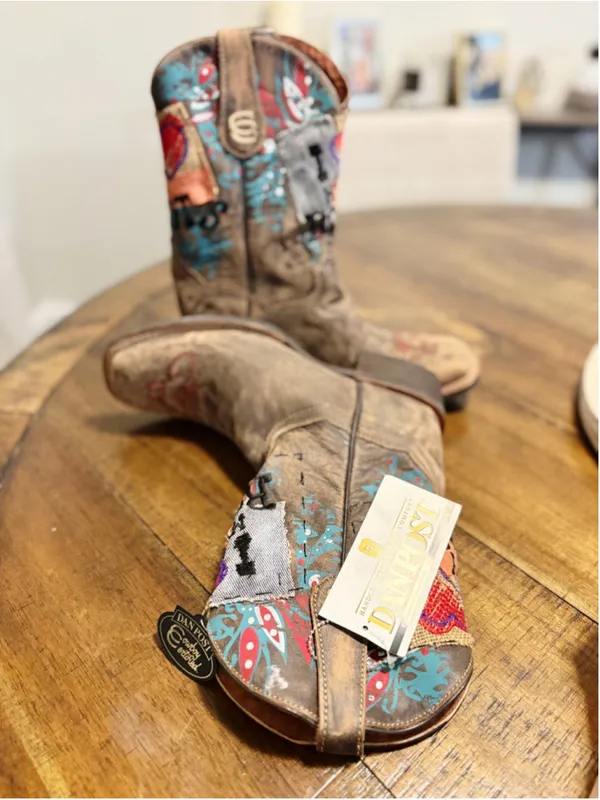 Dan Post New Rare Handcrafted Leather Cowboy Western Boots - Image 6