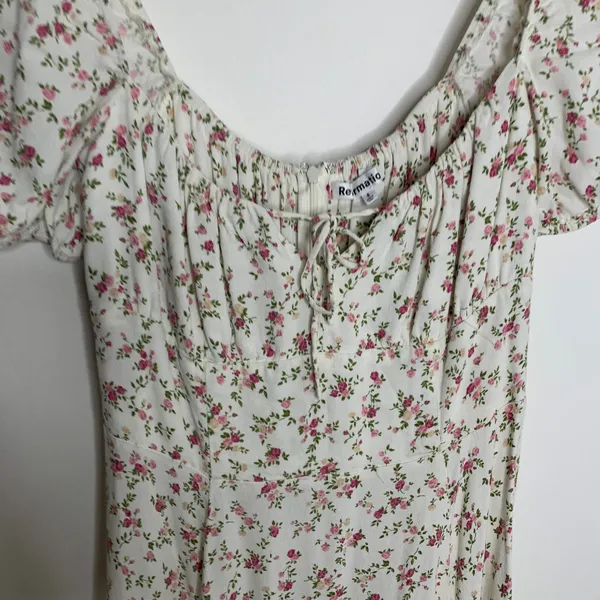 Reformation Corbin Floral Mini Dress Womens Size 8 - Image 8