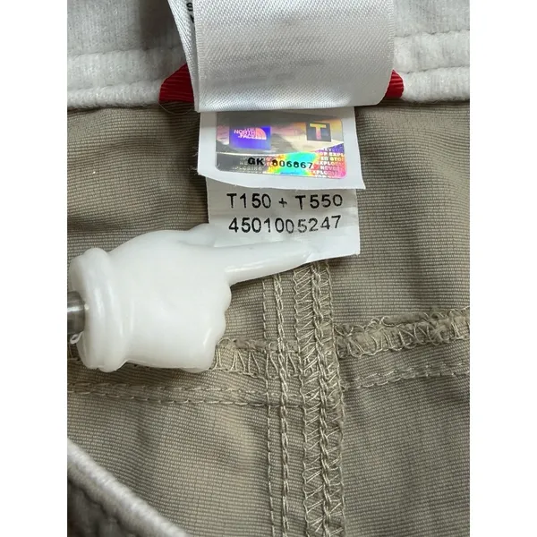 The North Face Shorts Women's 4 Dune Beige AXNT Nylon Hiking Cargo Outdoor - Image 14