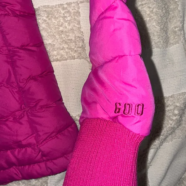 The North Face Fuchsia‎ Hooded 600 Down Jacket size XS - Image 3